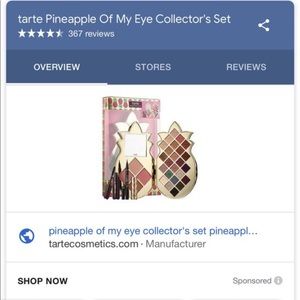 Makeup . Tarte pallet